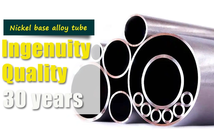 Nickel Based Alloy Seamless Tube and Pipe Inconel725 Inconel600 Incoloy800h Inconel625